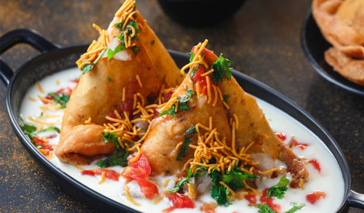 Samosa Chaat 