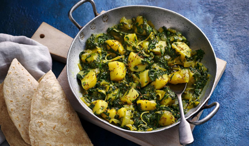 Saag Aloo